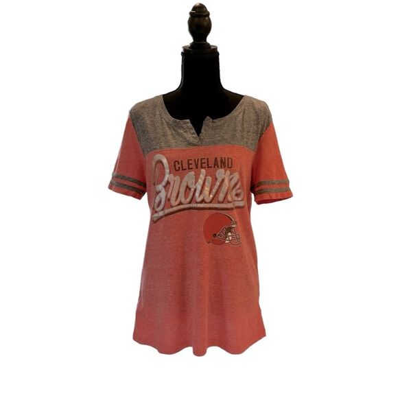 NFL Apparel Cleveland Browns Women’s Shirt Size Large - Picture 1 of 3